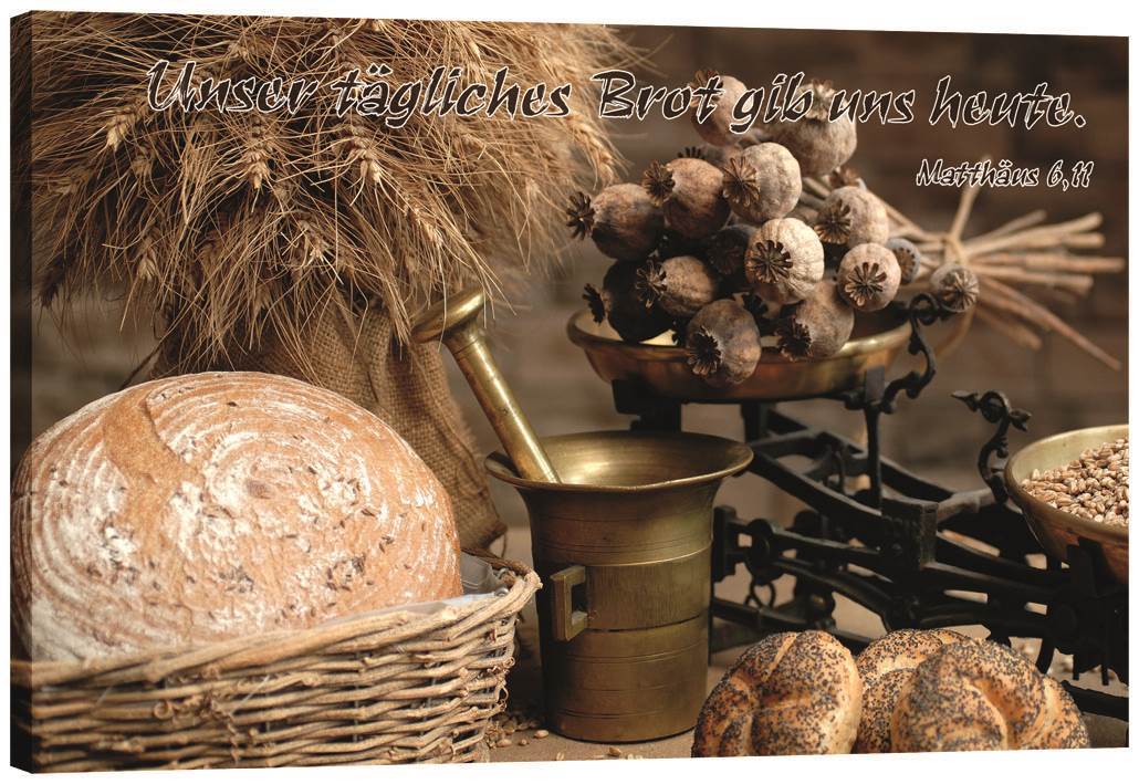 Brot Leinwandbild - Brot