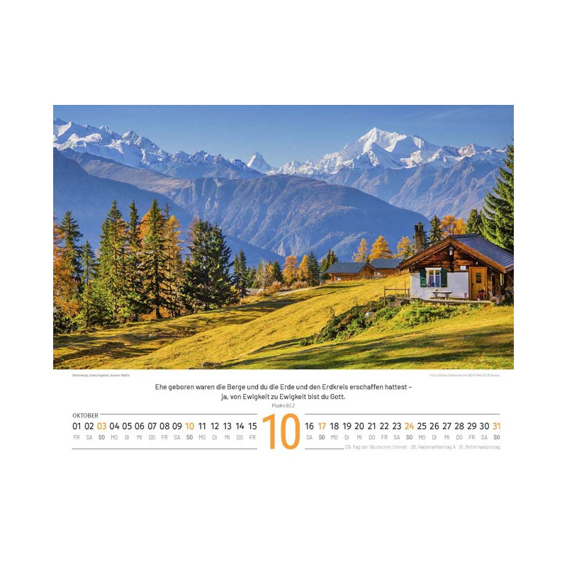 Schweizer Bildkalender 2027