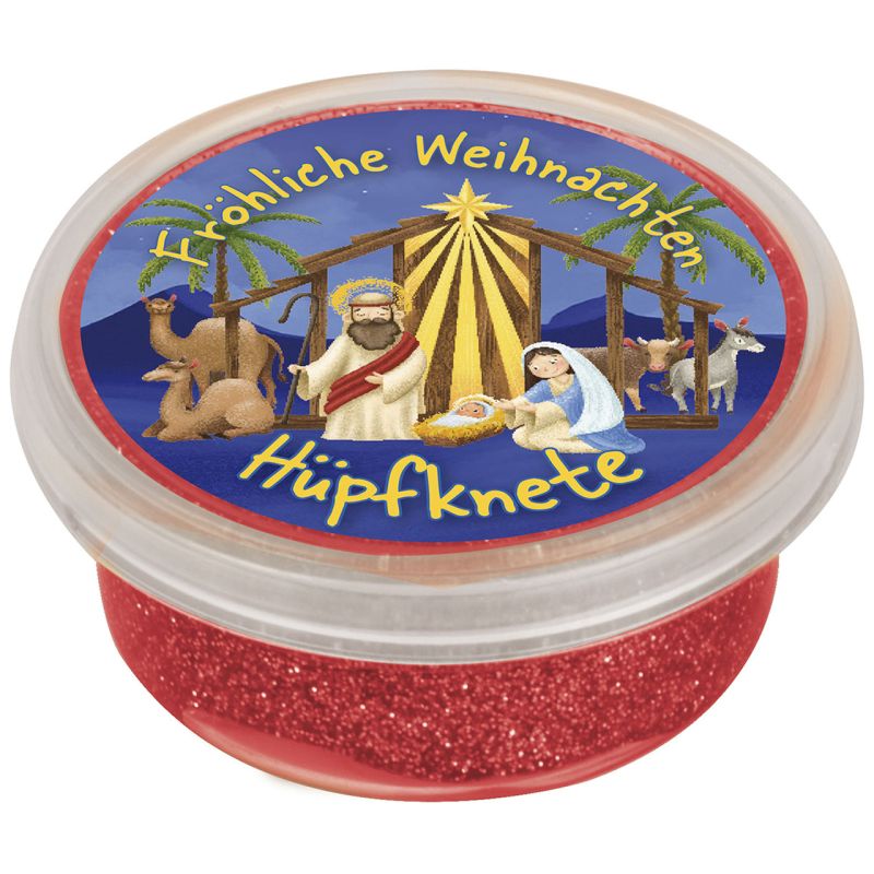 Hüpfknete - Fröhliche Weihnachten Hüpfknete - Fröhliche Weihnachten