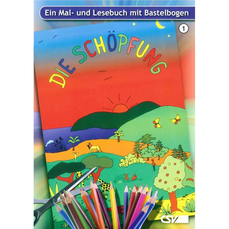 Malbuch - Die Schöpfung Malbuch - Die Schöpfung