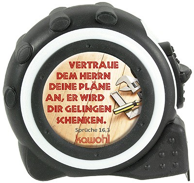 Massband-Vertraue-dem-Herrn-deine-Plaene-an-907300016 Maßband - Vertraue dem Herrn deine Pläne an