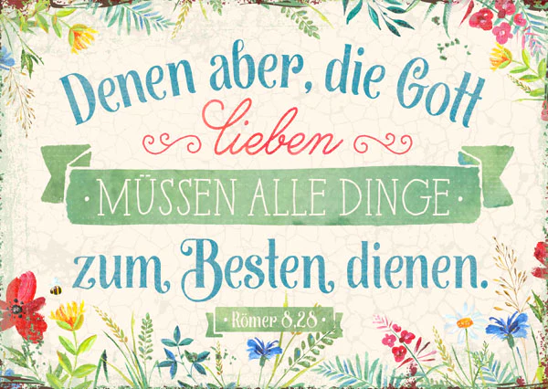 Postkarte - Die Gott lieben Postkarte - Die Gott lieben
