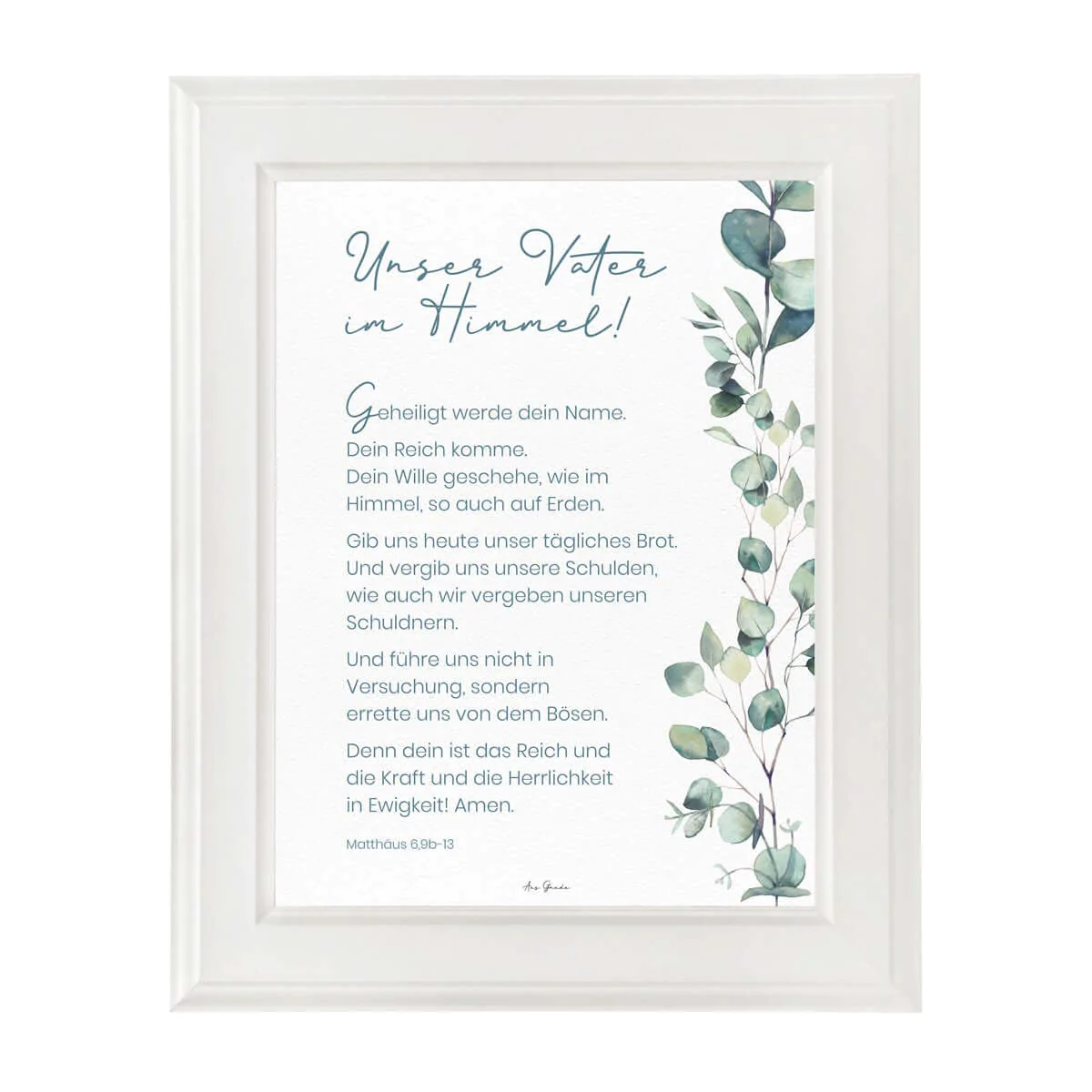 Poster A4 - Vater unser Poster A4 - Vater unser
