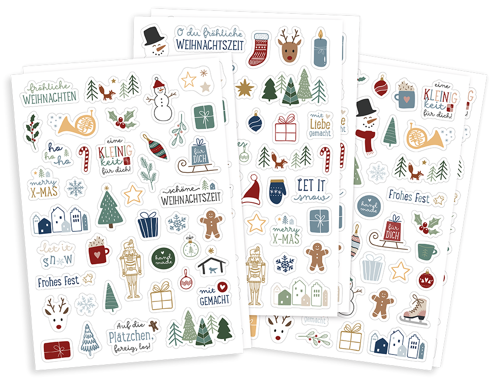 Sticker-Set - Weihnachten Sticker-Set - Weihnachten