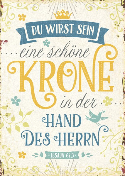 Postkarte-Eine-sch-ne-Krone-1242 Postkarte - Eine schöne Krone