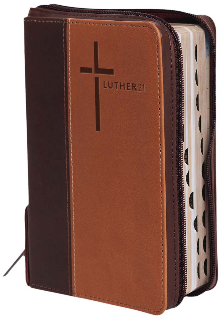 Luther21 Standardausgabe - Kunstleder Cowboy Braun/Beige