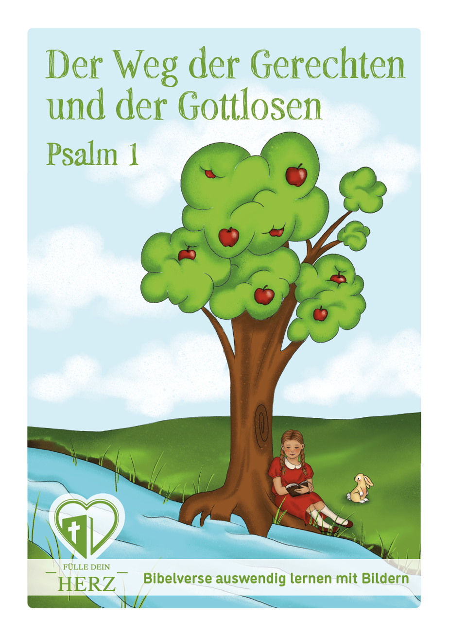 Poster     Der Weg der Gerechten und der Gottlosen Psalm 1
