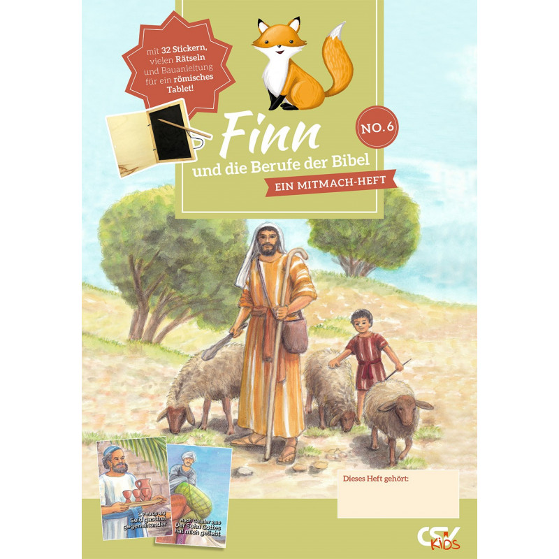 Finn und die Berufe der Bibel (NO. 6) Finn und die Berufe der Bibel (NO. 6)