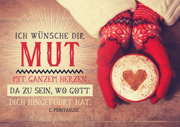 Postkarte-Mut-zu-sein-9030 Postkarte - Mut zu sein