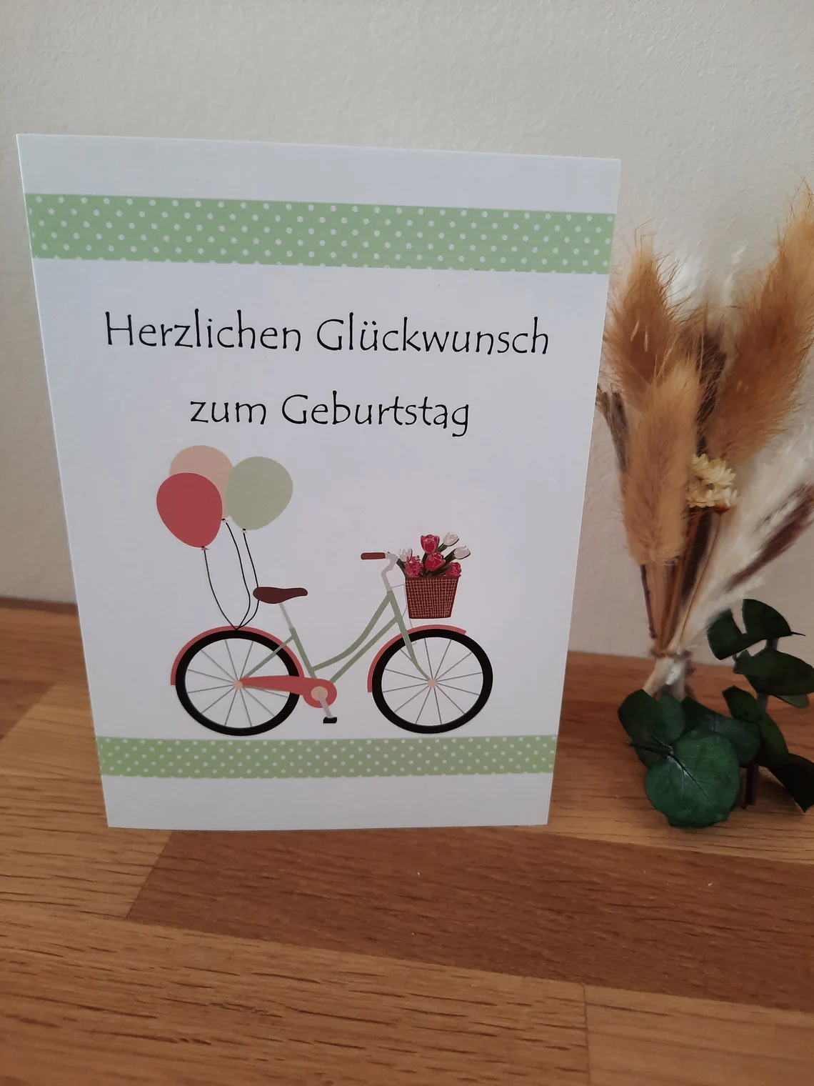 Doppelkarte - Herzlichen Glückwunsch zum Geburtstag, Ps. 103,2 Doppelkarte - Herzlichen Glückwunsch zum Geburtstag, Ps. 103,2