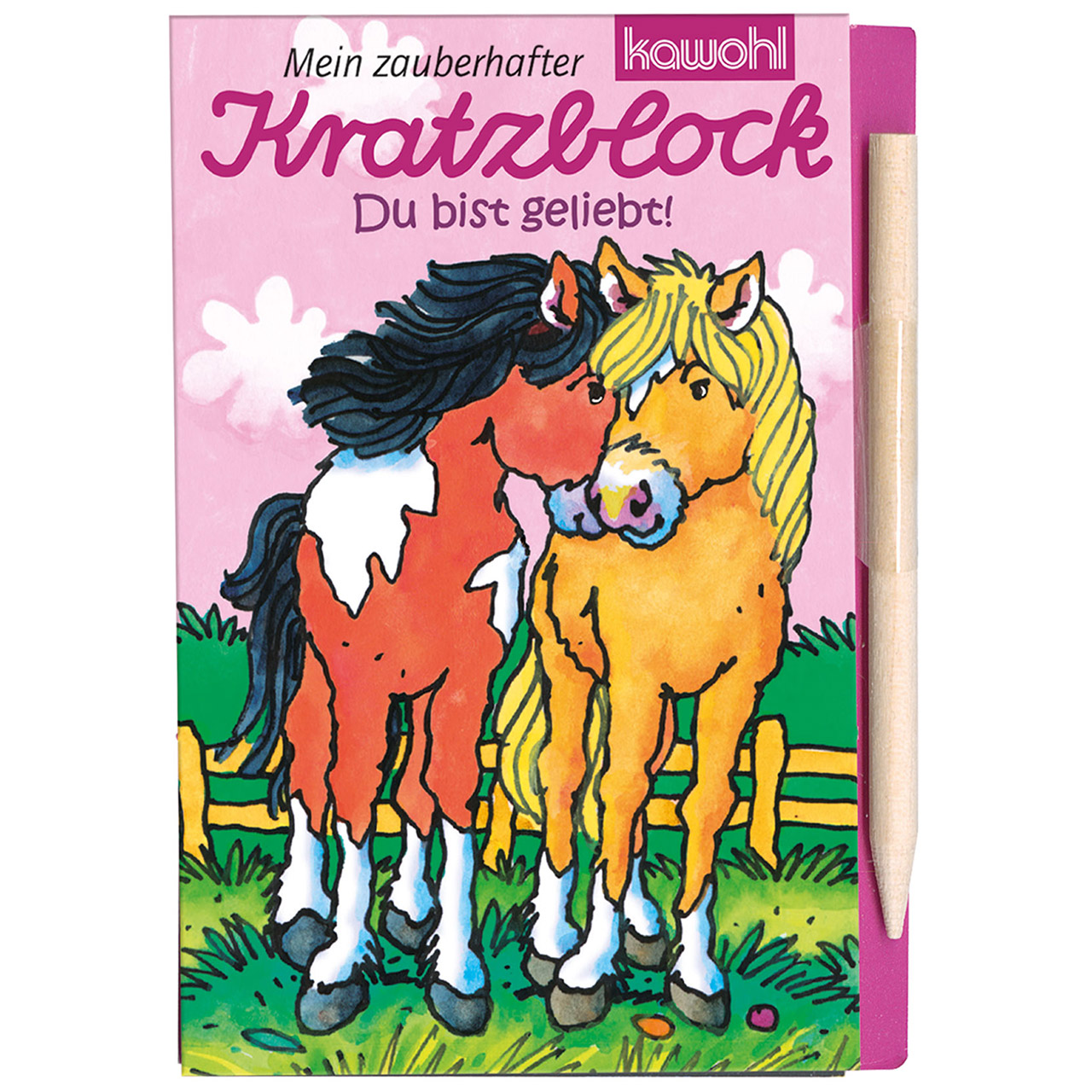 Kratzblock - Du bist geliebt Kratzblock - Du bist geliebt