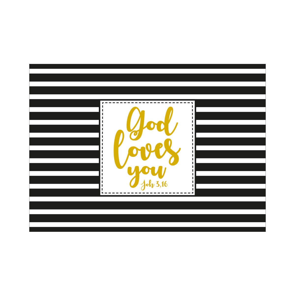 Postkarte God loves you Postkarte God loves you