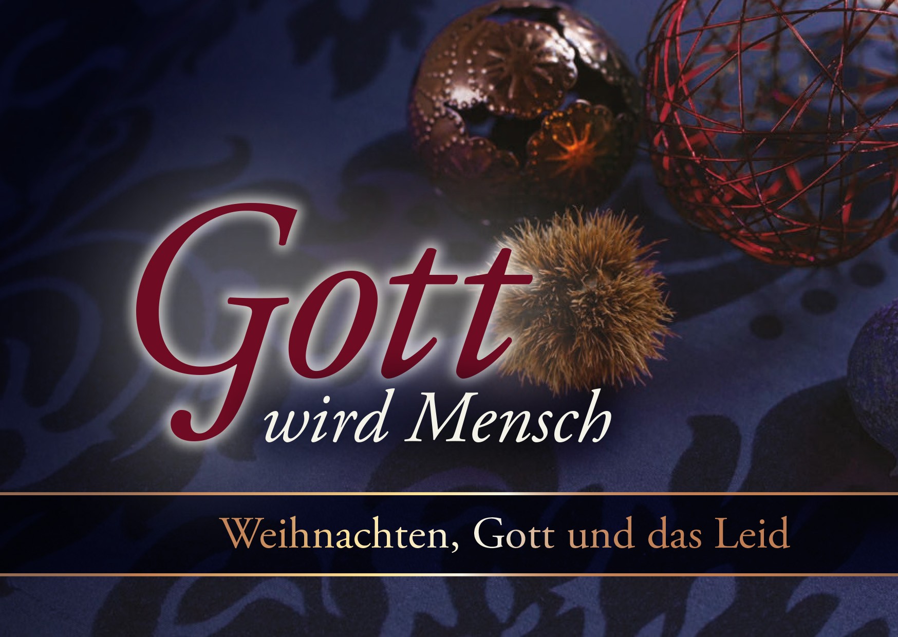 cover_weihnachten-leid_flat Gott wird Mensch - Grußheft zu Weihnachten