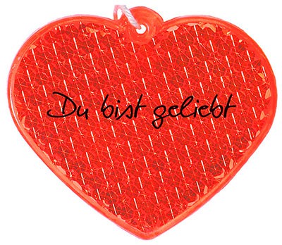 Reflektor Herz - Du bist geliebt