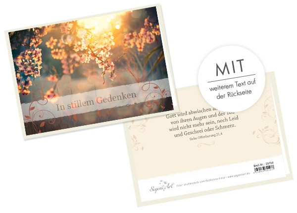 Doppelkarte-In-stillem-Gedenken-Tr-nen-abwischen-29164 Doppelkarte - In stillem Gedenken - Tränen abwischen