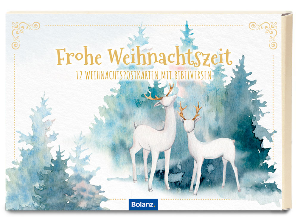 Postkarten-Set - Frohe Weihnachtszeit Postkarten-Set - Frohe Weihnachtszeit