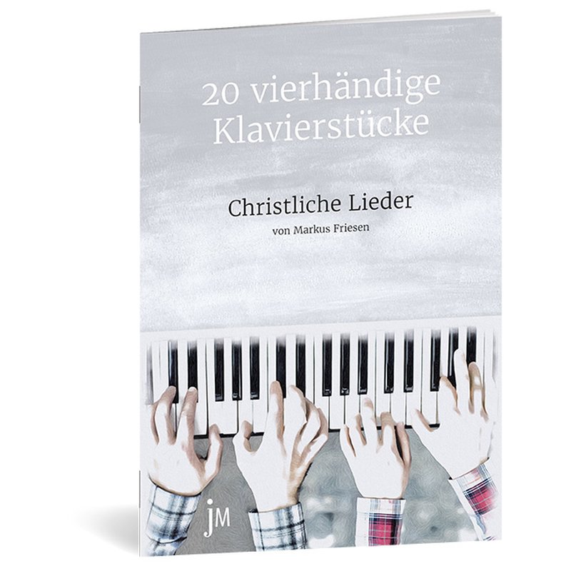 20 vierhändige Klavierstücke - Christliche Lieder
