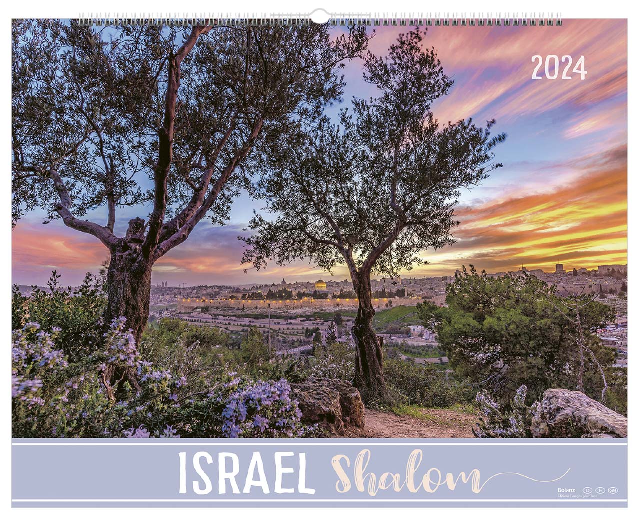 Israel Shalom 2024 - Wandkalender