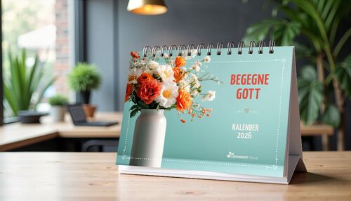 DIN A5 Verteilkalender 2026