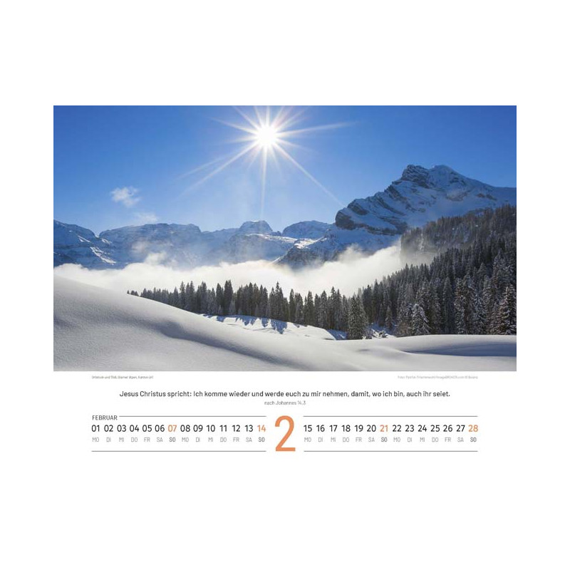 Schweizer Bildkalender 2027