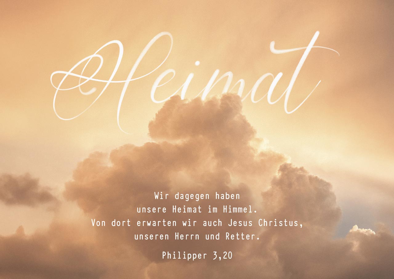 Postkarte - Heimat