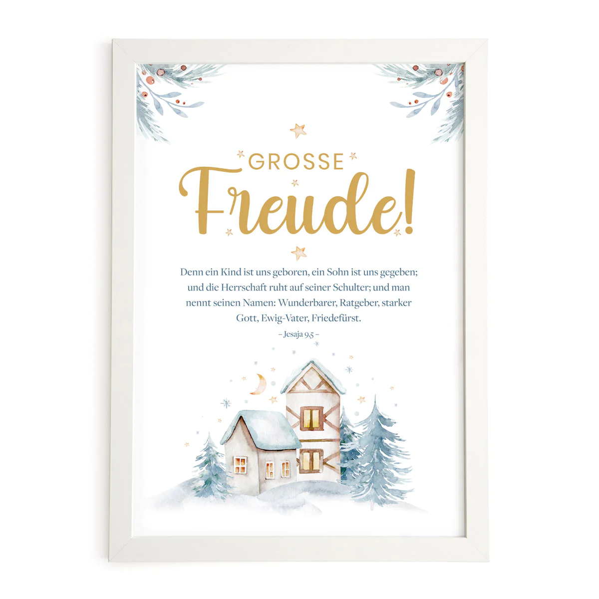 Poster A3 - Große Freude! Poster A3 - Große Freude!