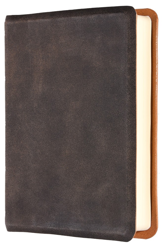 MacArthur Studienbibel in Leder gebunden - Antikbraun