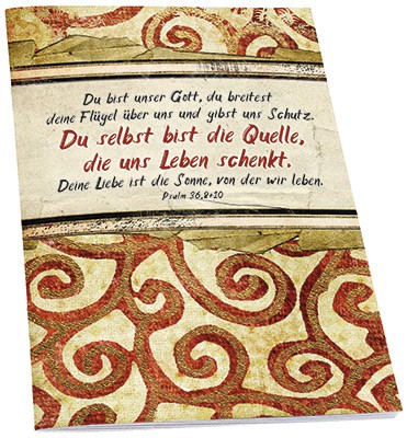 Notizheft-Du-bist-unser-Gott-3204 Notizheft - Du bist unser Gott