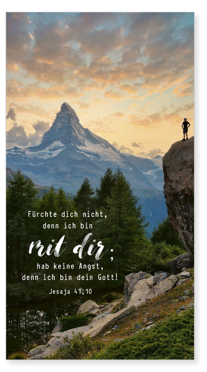 Metallschild - Fürchte dich nicht (JL 2027)