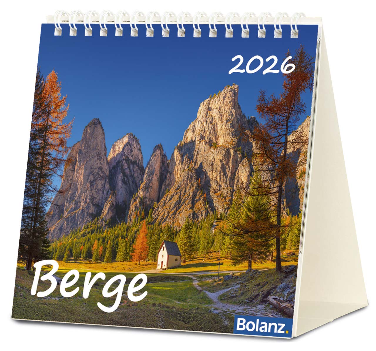 Berge 2026 Tischkalender