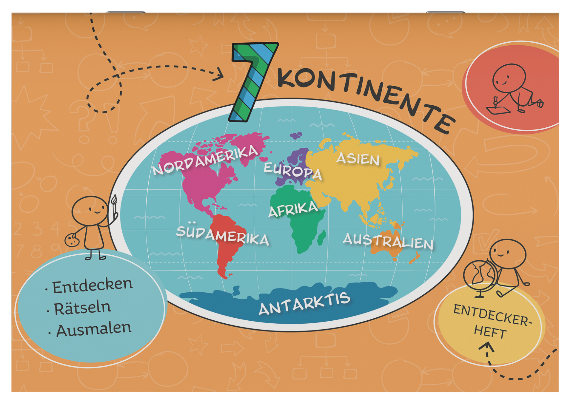 Entdeckerheft - 7 Kontinente