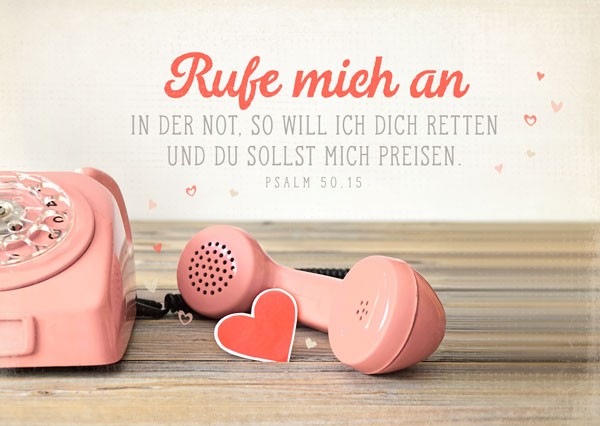 Postkarte-In-der-Not-9131 Postkarte - In der Not