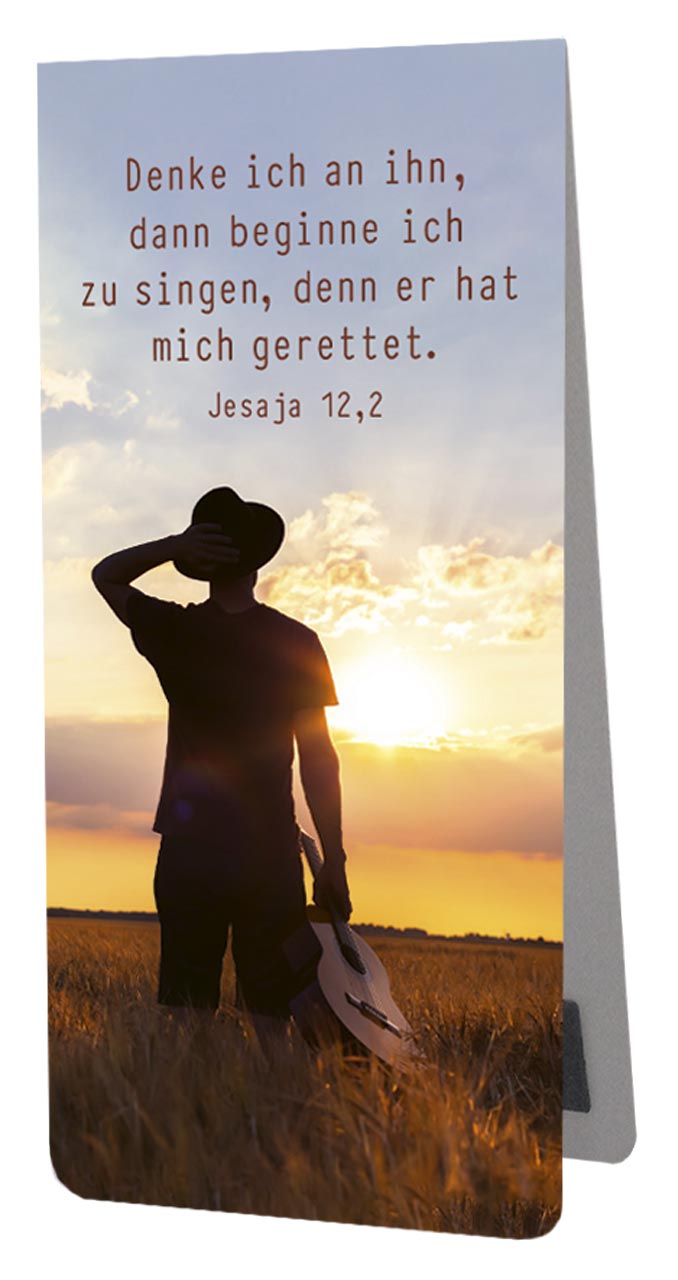 Magnetlesezeichen - Jesaja 12,2