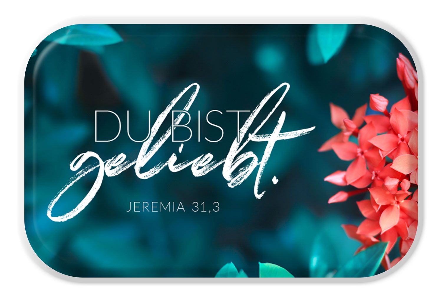 Magnet Mag Blessing – Du bist geliebt (Blume)