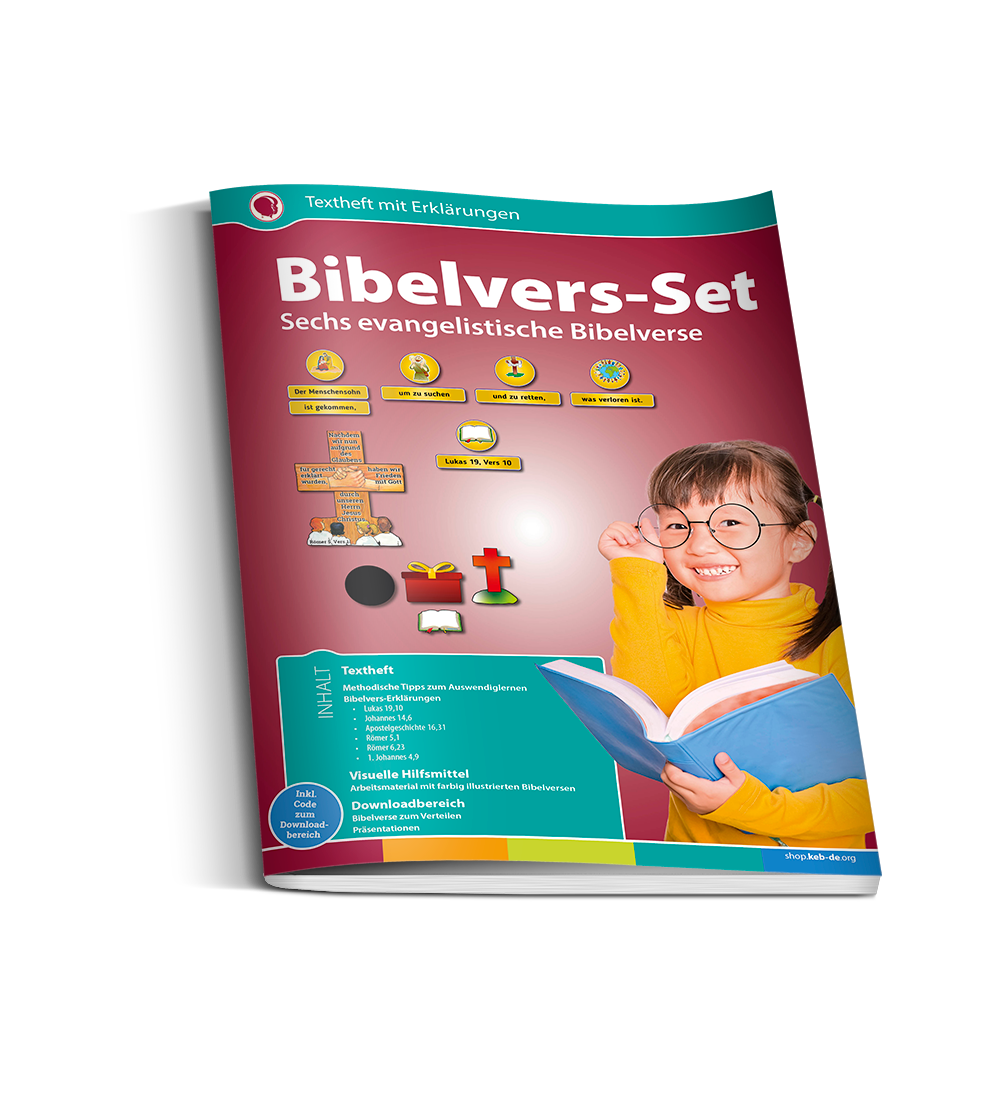Bibelvers-Set - Sechs evangelistische Bibelverse Bibelvers-Set - Sechs evangelistische Bibelverse