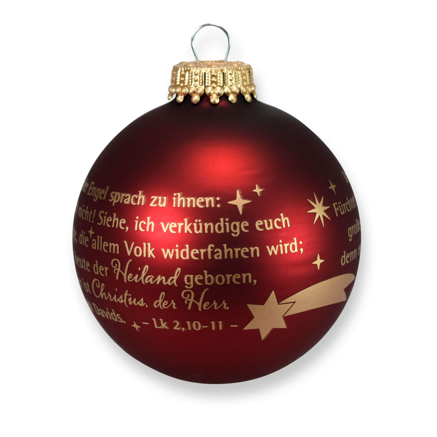 Christbaumkugel-Und-der-Engel-sprach-4756-Weihnachtskugel Christbaumkugel - Und der Engel sprach ...