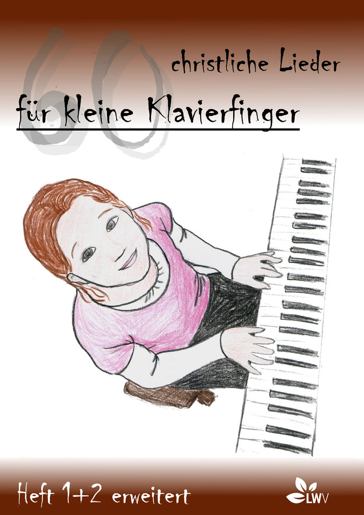Notenheft - 60 christliche Lieder für kleine Klavierfinger