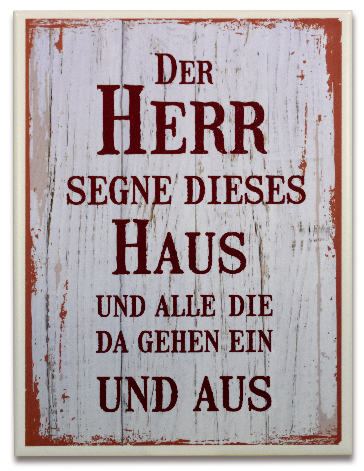 Keramikfliese-Der-Herr-segne-dieses-Haus-6222-KF Keramikfliese - Der Herr segne dieses Haus