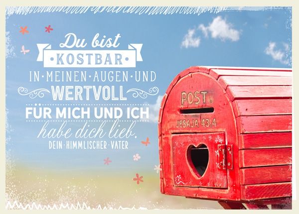 Doppelkarte - Kostbar und wertvoll Doppelkarte - Kostbar und wertvoll
