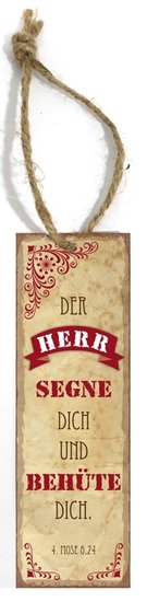 Lesezeichen Derr Herr segne dich Lesezeichen Derr Herr segne dich