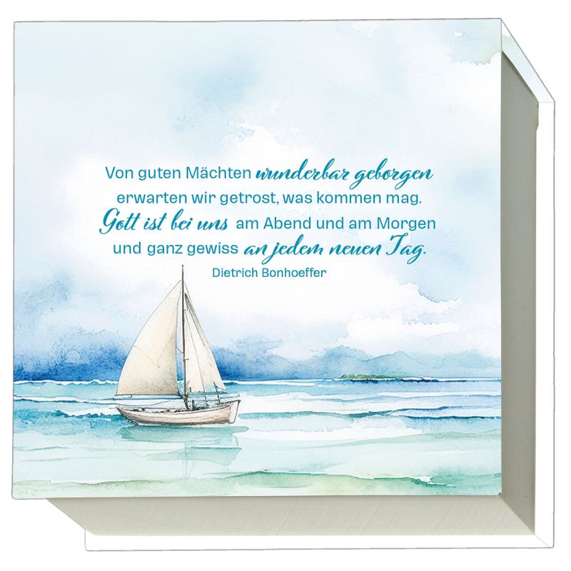 Notizblock - Von guten Mächten