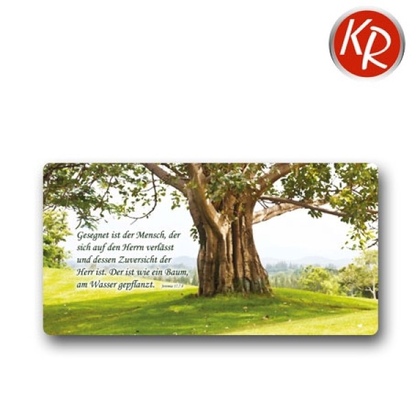 Metallschild - Baum Metallschild - Baum
