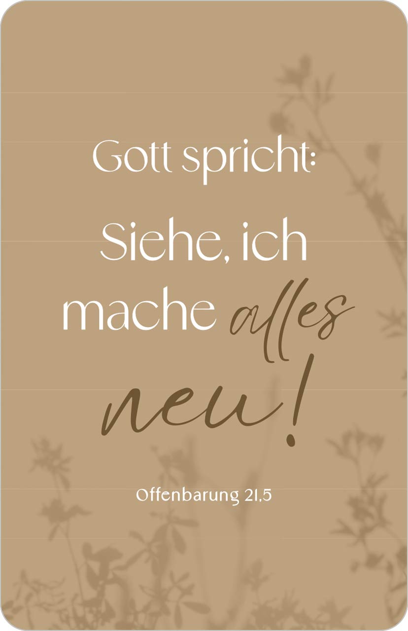 Kalenderkärtchen Schattenspiel 2026