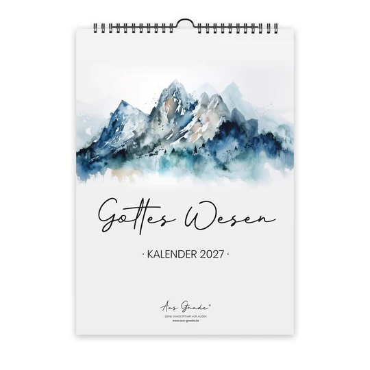 Kalender "Gottes Wesen" 2027 - A3