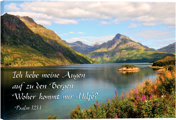 See-in-den-Bergen54f0227929271 Leinwandbild - See in den Bergen