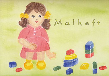 Malheft "Spielende Kinder"