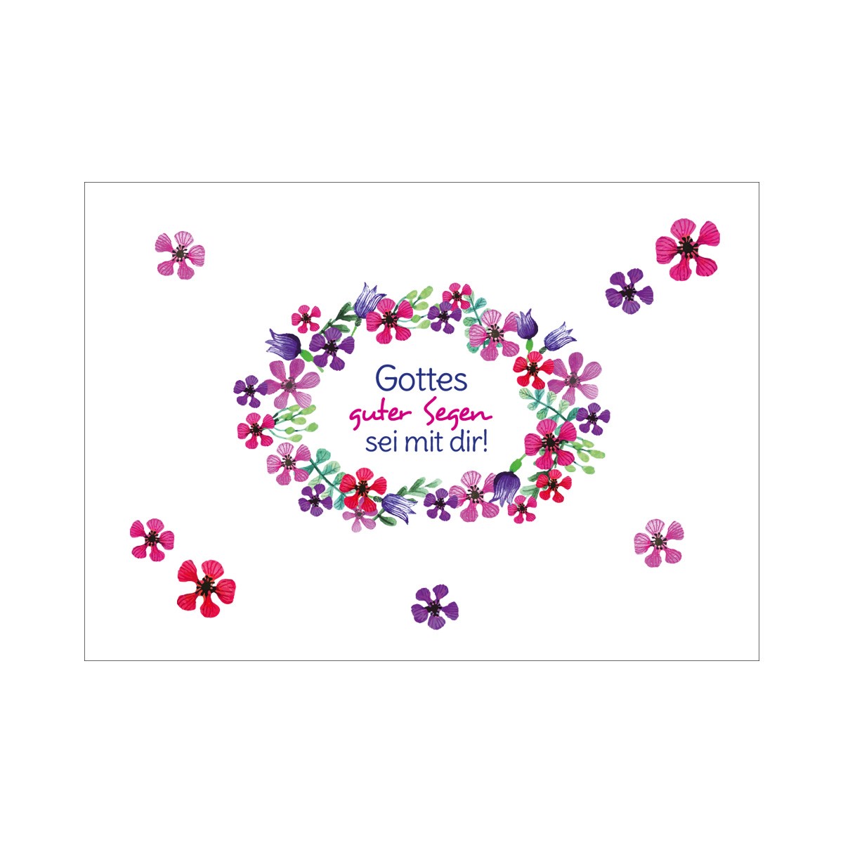 Postkarte Gottes guter Segen Postkarte Gottes guter Segen