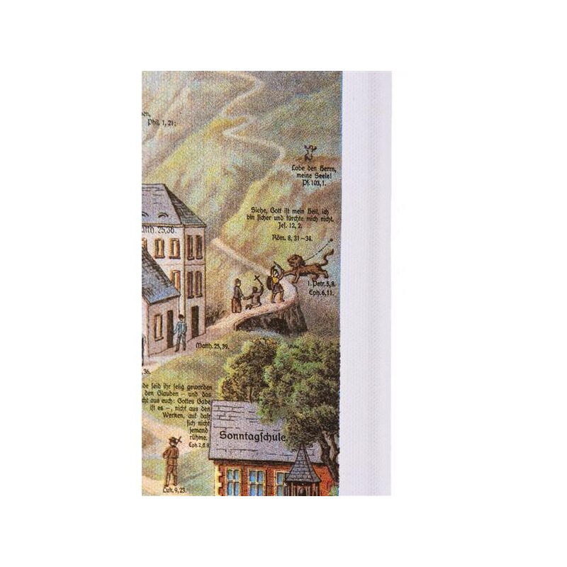 DER BREITE UND DER SCHMALE WEG - Künstlerleinwand 25 x 35 cm