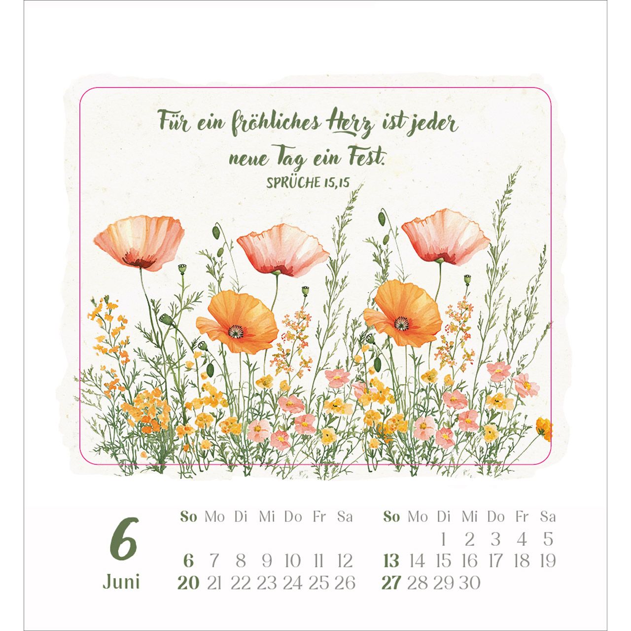 Minikalender - Kleine Freude im Herzen 2027