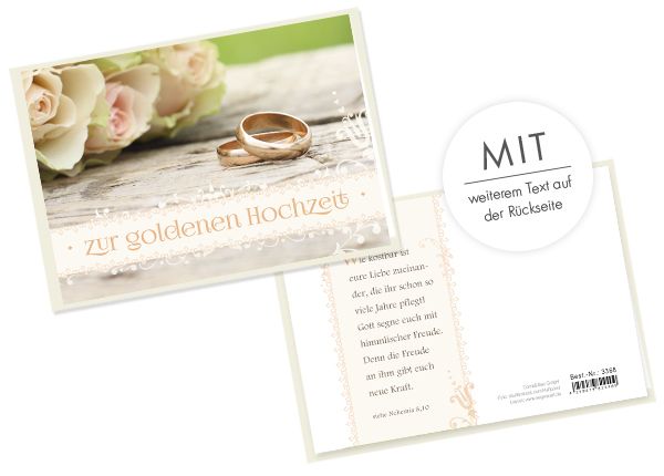 DK - Zur goldenen Hochzeit-Neh. 8,10